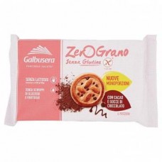 Galbusera biscotti con cacao e gocce di cioccolato  senza glutine 220gr