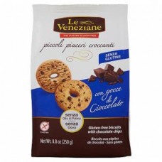 Le Veneziane frollini con gocce di cioccolato senza glutine 250gr